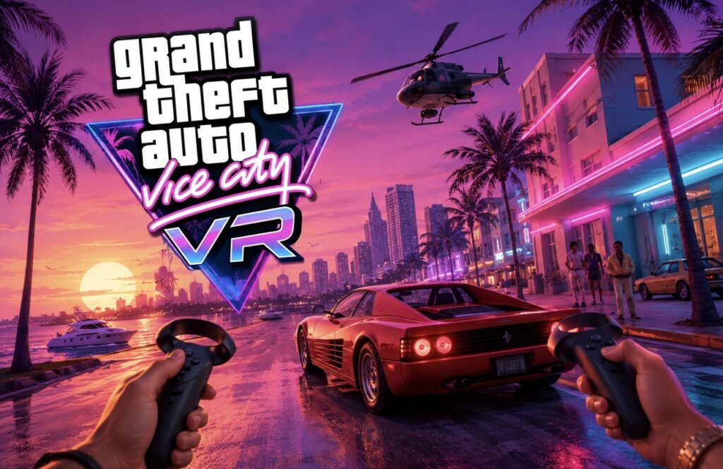 Modder Released VR Version Of The Iconic ‘Grand Theft Auto: Vice City ...